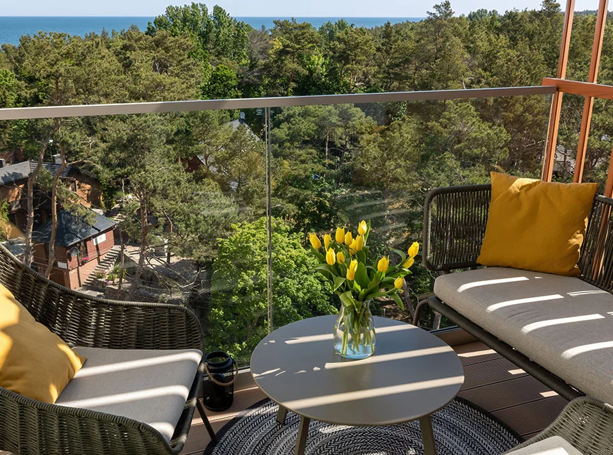 Apartament Pinea balkon